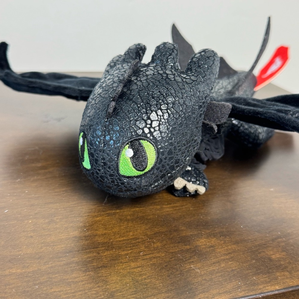 How To Train Your Dragon Hug & Glide Toothless Plush Slap Bracelet 14"